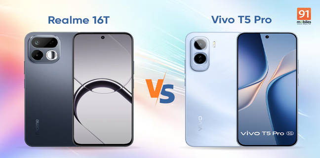 Realme 16T and Vivo T5 Pro compared: which phone offers better value for money?