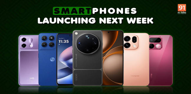 Smartphones launching in India next week: OPPO Find X9s, Realme 16T, HMD Vibe 2, and more