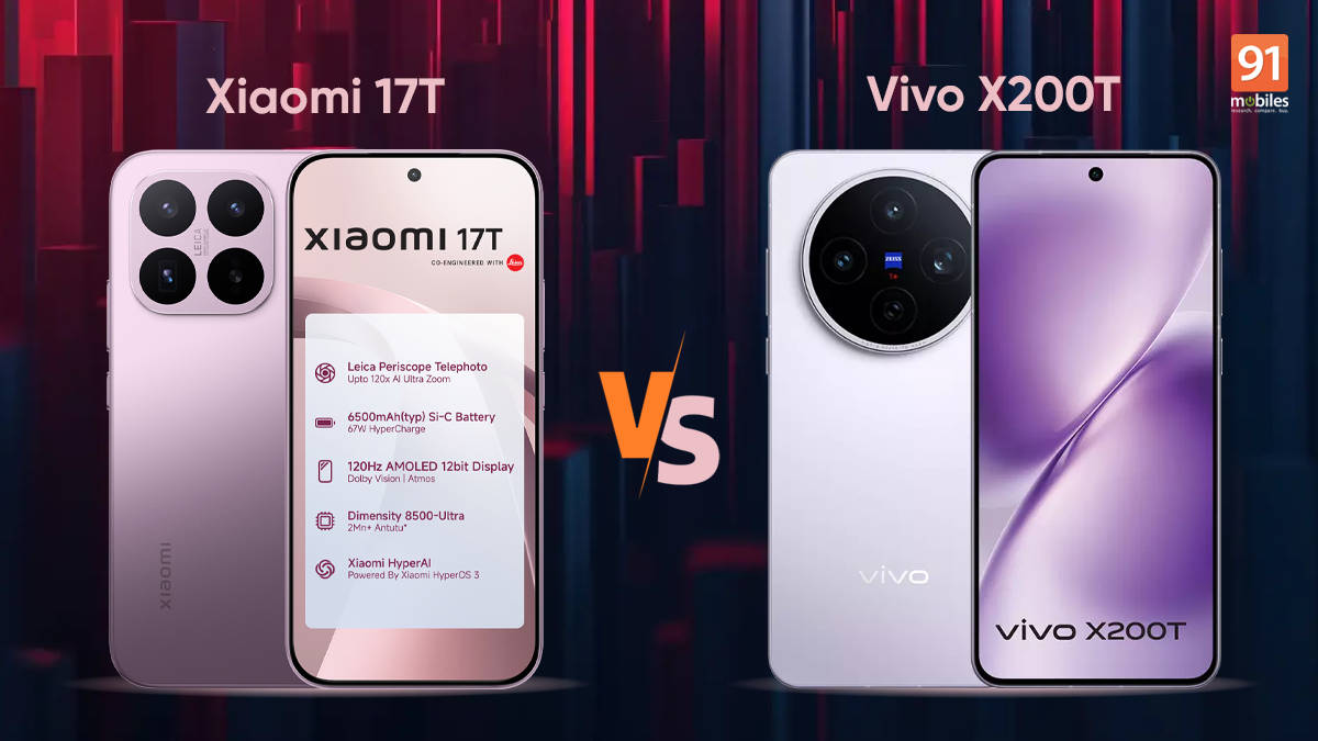 Xiaomi 17T vs Vivo X200T: which phone is the better pick under Rs 60,000?