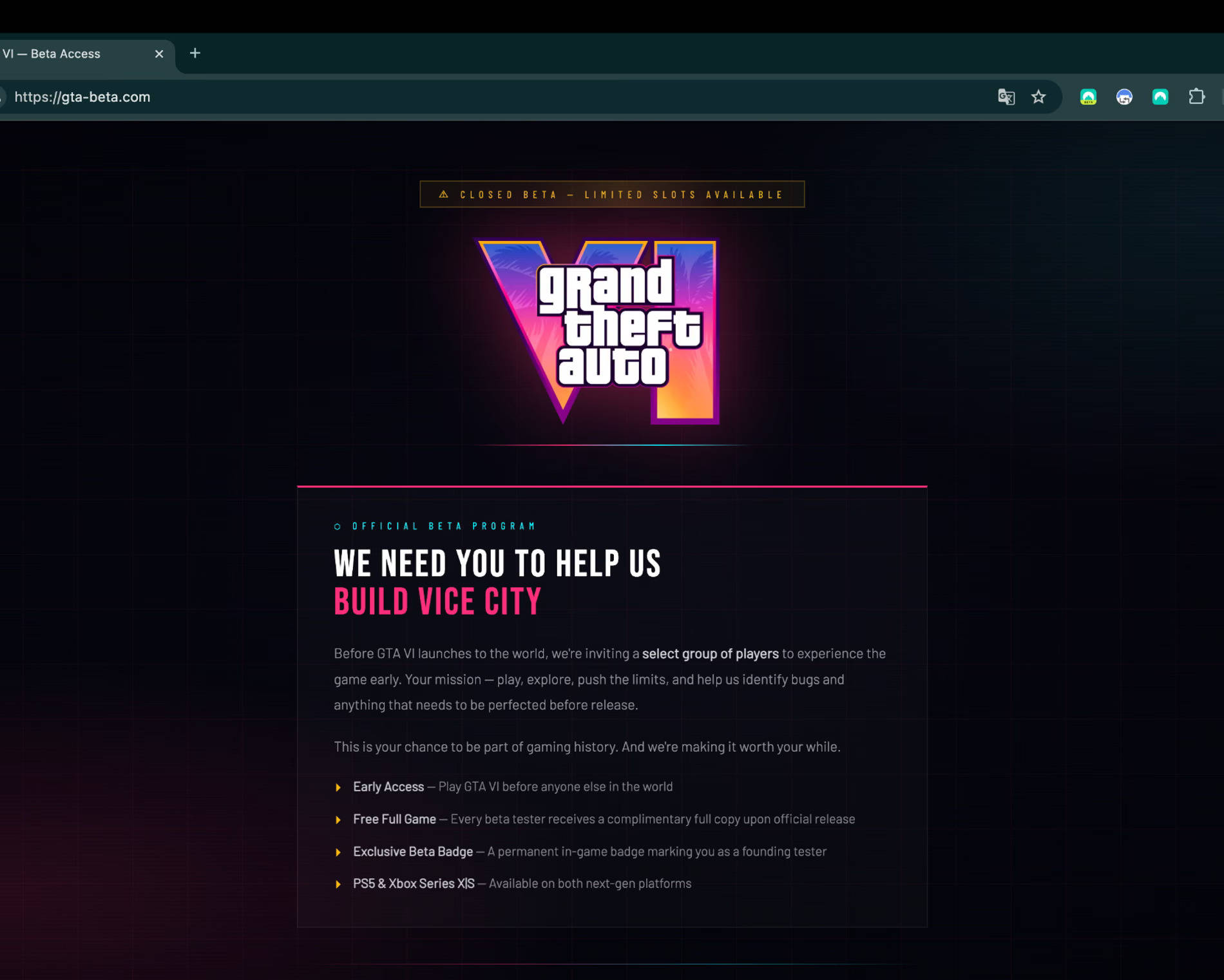 Fake GTA 6 Beta Testing Programme Targets Gamers With Phishing Emails GTA 6 Scam 2 
