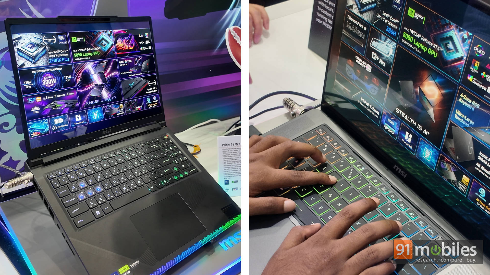 MSI Raider and MSI Stealth Hands On