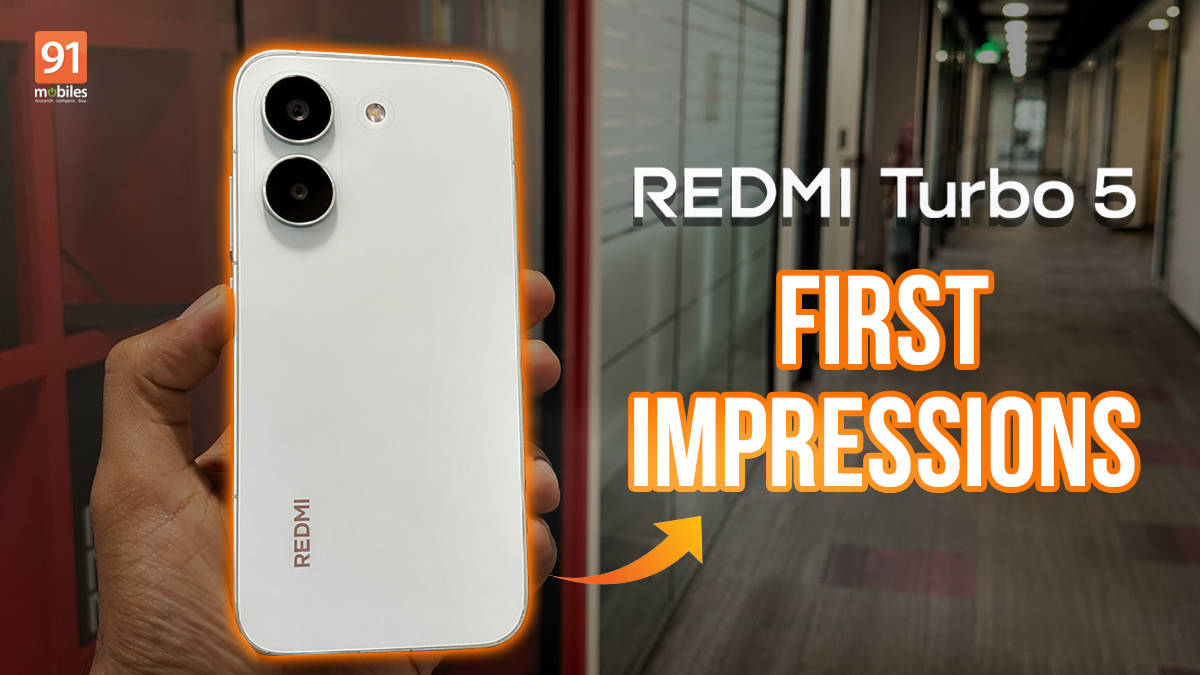 Redmi Turbo 5 first impressions: a strong start for Redmi Turbo series