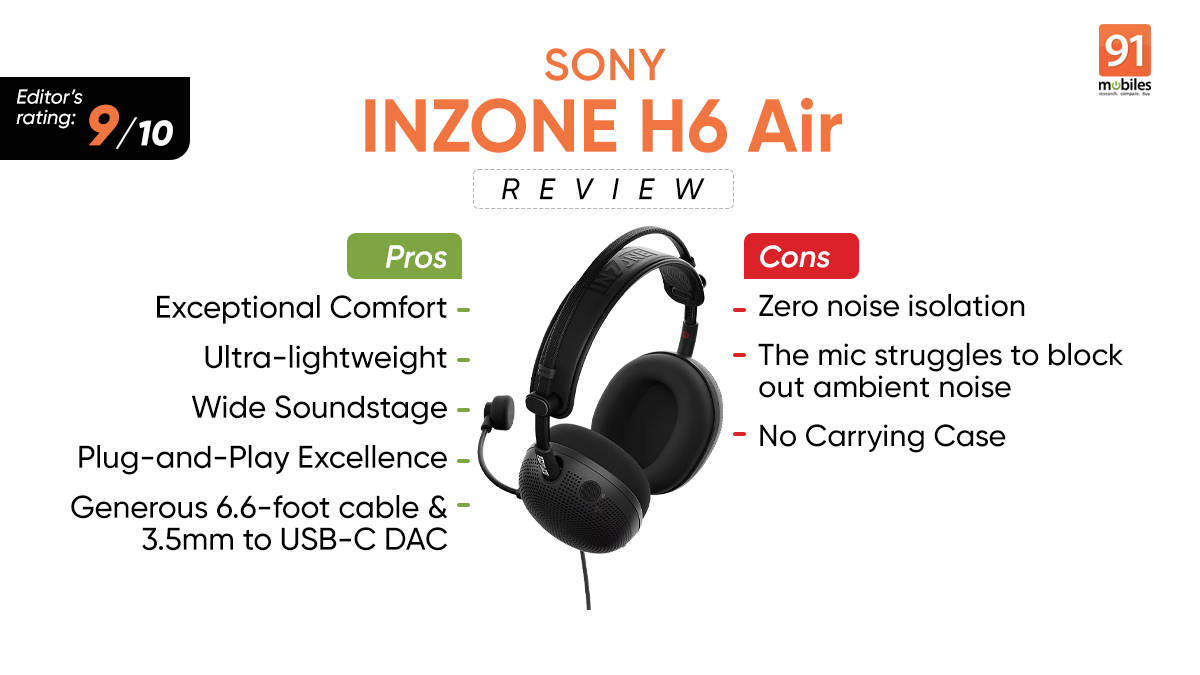 Sony Inzone H6 Air Review: The best open-back headphones for gaming and entertainment?