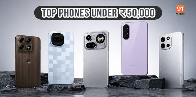 Top 5 phones worth buying under Rs 50,000 in June 2026
