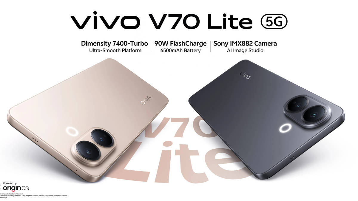 Vivo  V70 Lite launches in UAE with 6,500mAh battery, may come as V70e to India