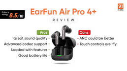EarFun Air Pro 4+ review: the promise of Snapdragon Sound, delivered Thumbnail
