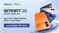 Infinix Smart 20 India launch set for June 8th: 120Hz display, 5,200mAh battery confirmed Related Article