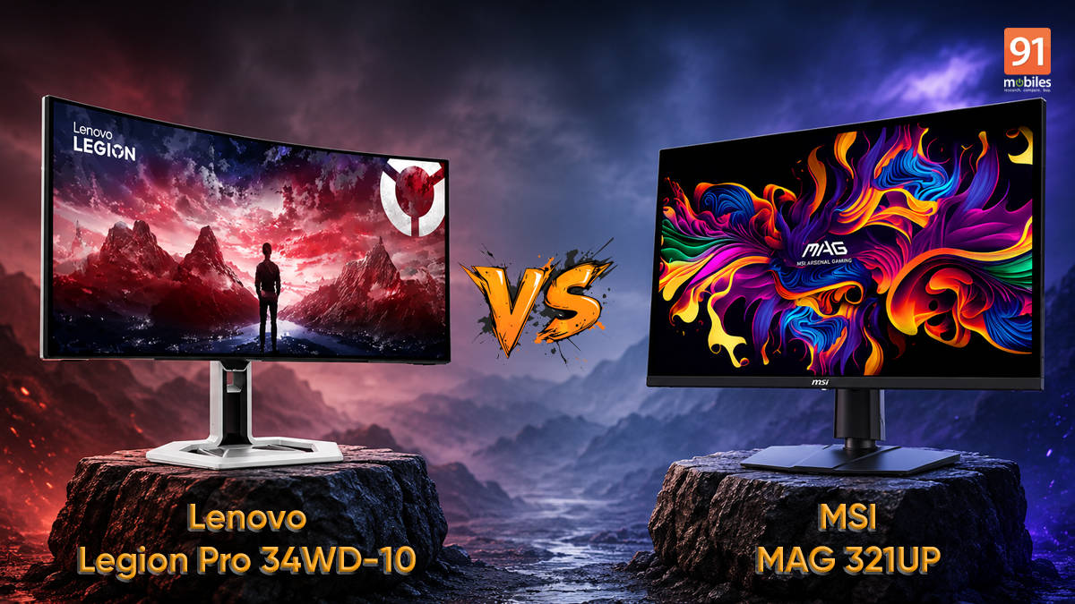 MSI MAG 321UP vs Lenovo Legion Pro 34WD-10: Flatscreen or Ultrawide, which is best for you?