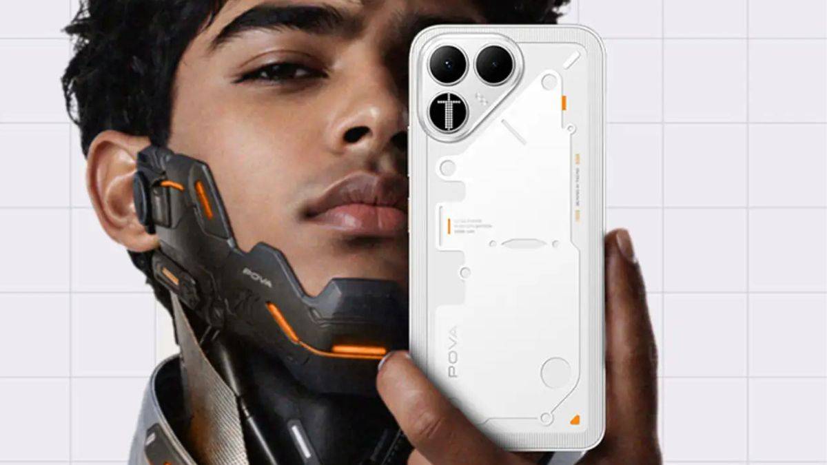 POVA 8 launched in India with 8,000mAh battery and Alive Matrix rear display: check price, specifications