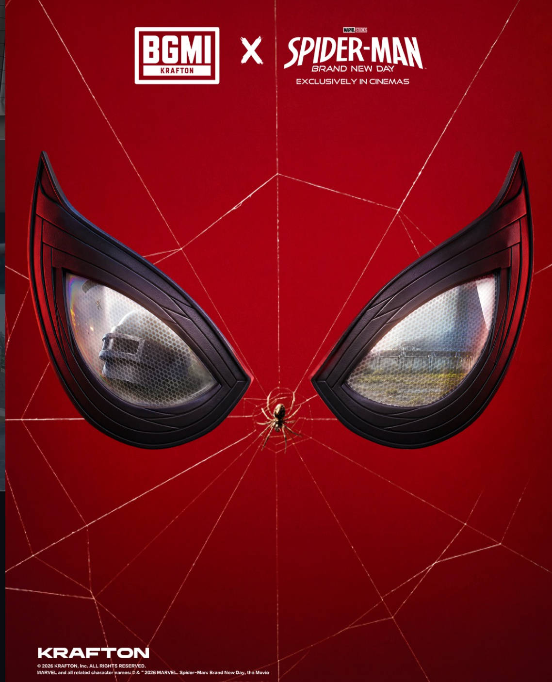 BGMI and Spider-Man Brand New Day collab