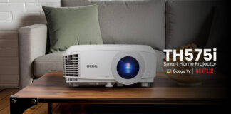BenQ TH575i smart projector launched in India with built-in Google TV, Full HD visuals