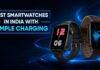 Best smartwatches in India with Simple Charging: boAt Storm Call 4 and Ultima Vogue 2
