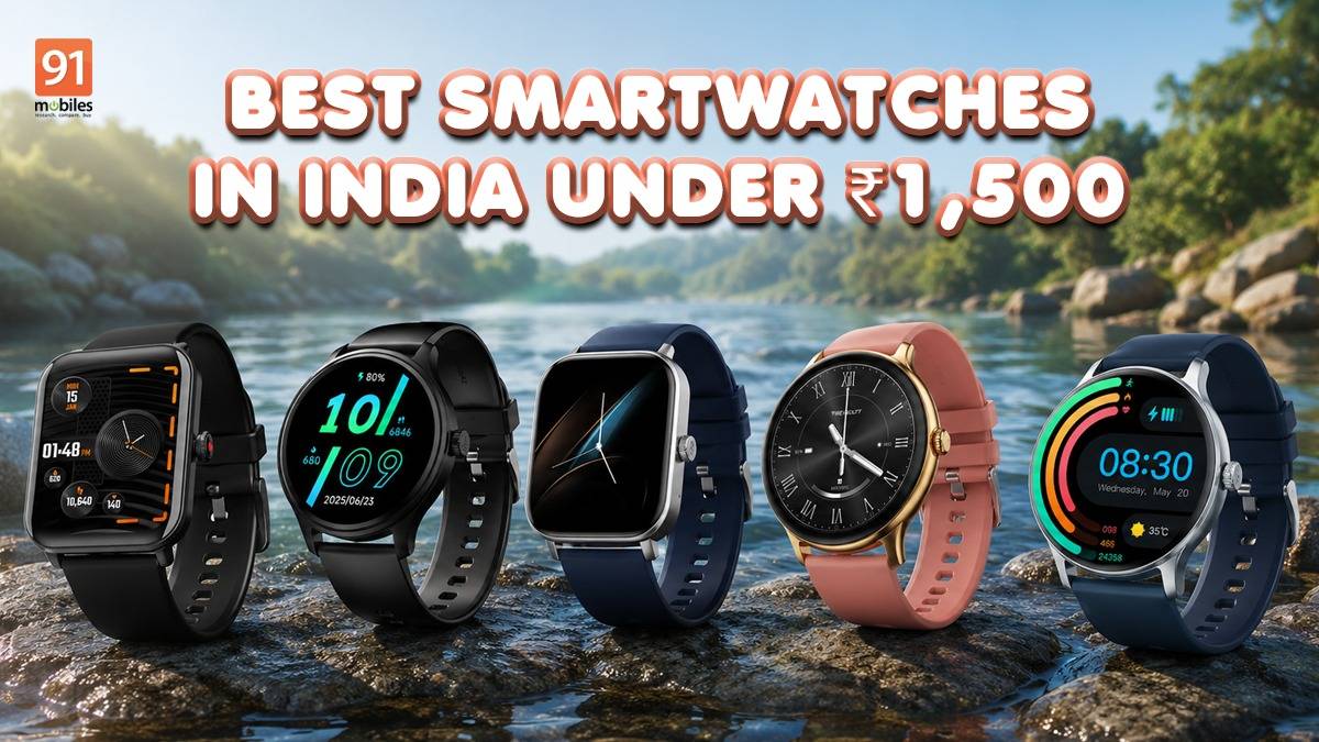 Best Smartwatches in India under ₹1,500 to Buy this Amazon Prime Day
