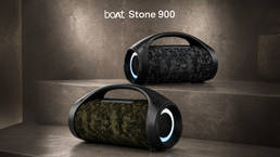 Boat Stone 900 portable Bluetooth speaker launched in India with 80W output, up to 15-hour battery life Thumbnail