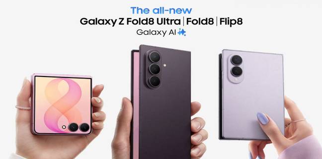 Samsung Galaxy Z Fold8, Galaxy Z Fold8 Ultra, or Galaxy Z Flip8: Samsung’s New Foldables Are for Every Type of User