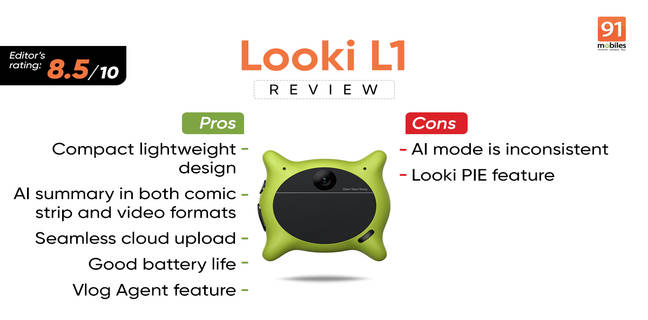 Looki L1 review: AI-powered wearable that makes daily content creation easier than ever