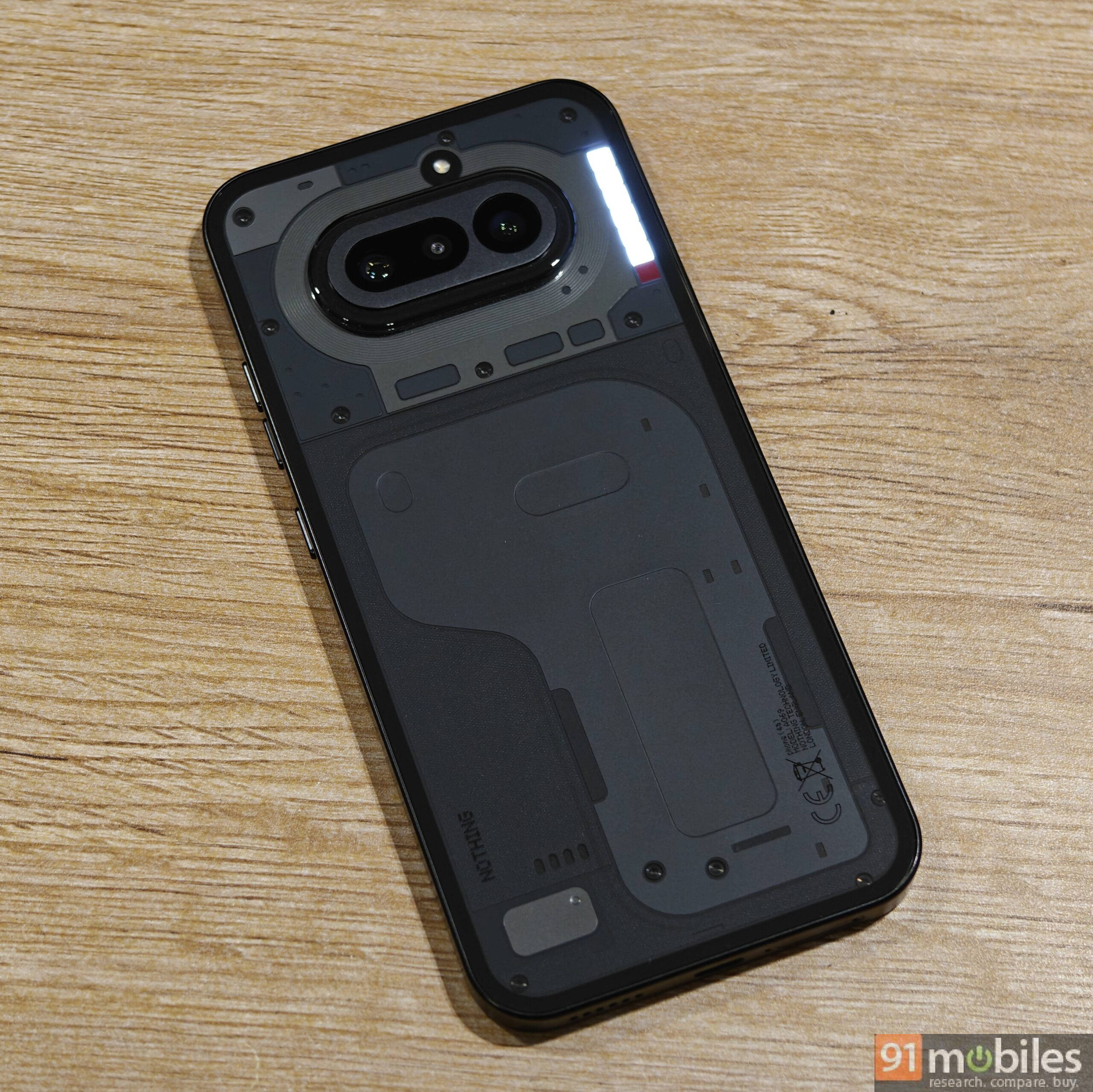Nothing Phone (4a) rear design