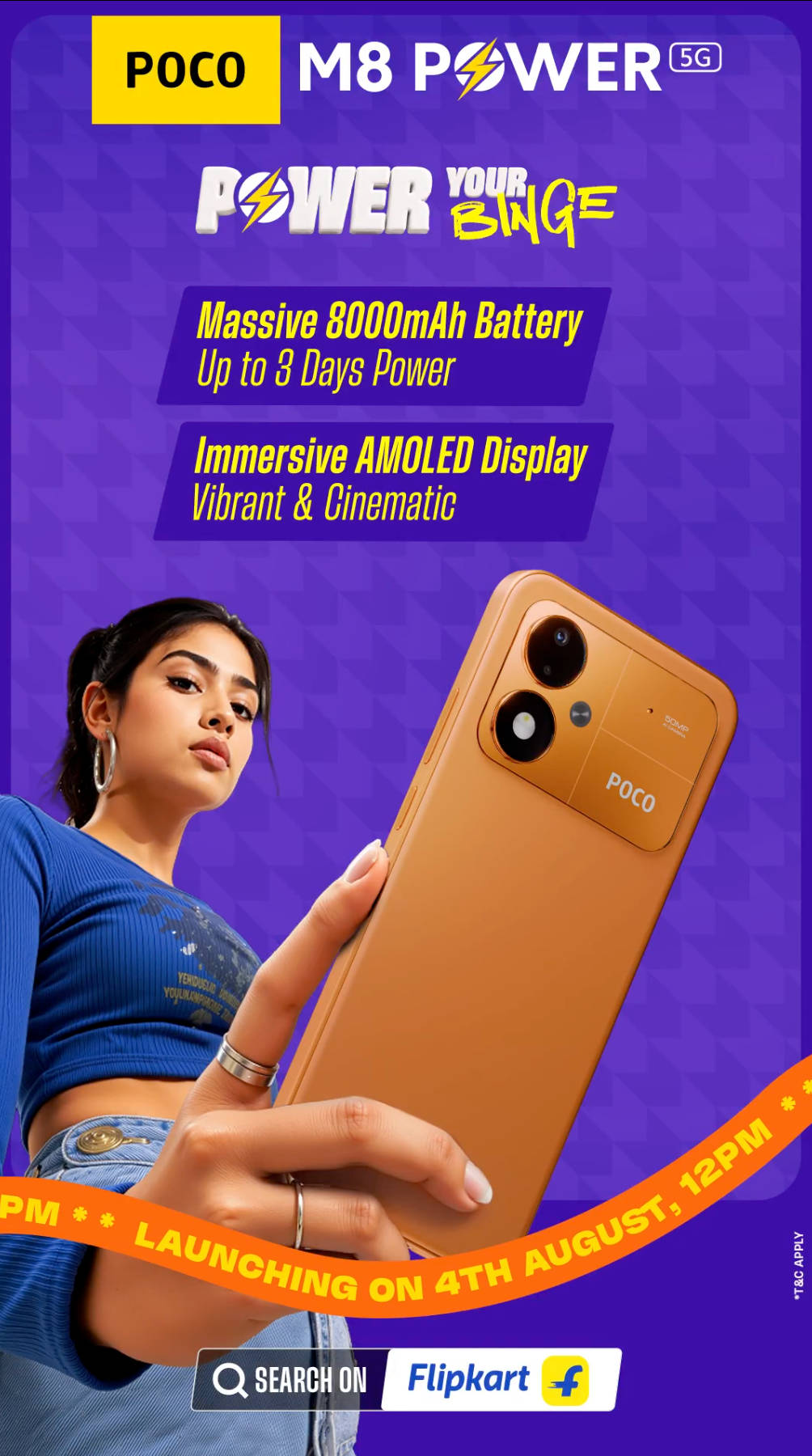 POCO M8 Power india launch date