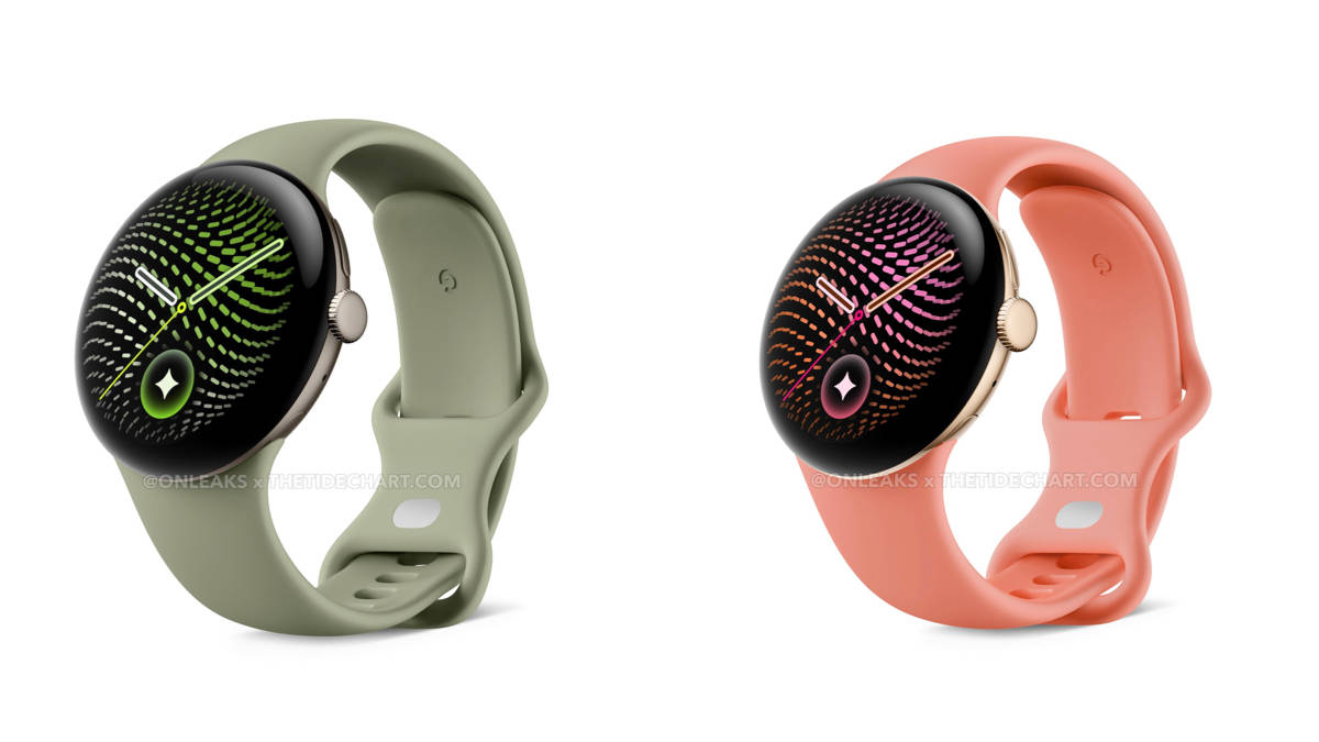 Google Pixel Watch 5 leaks in official-looking renders ahead of launch