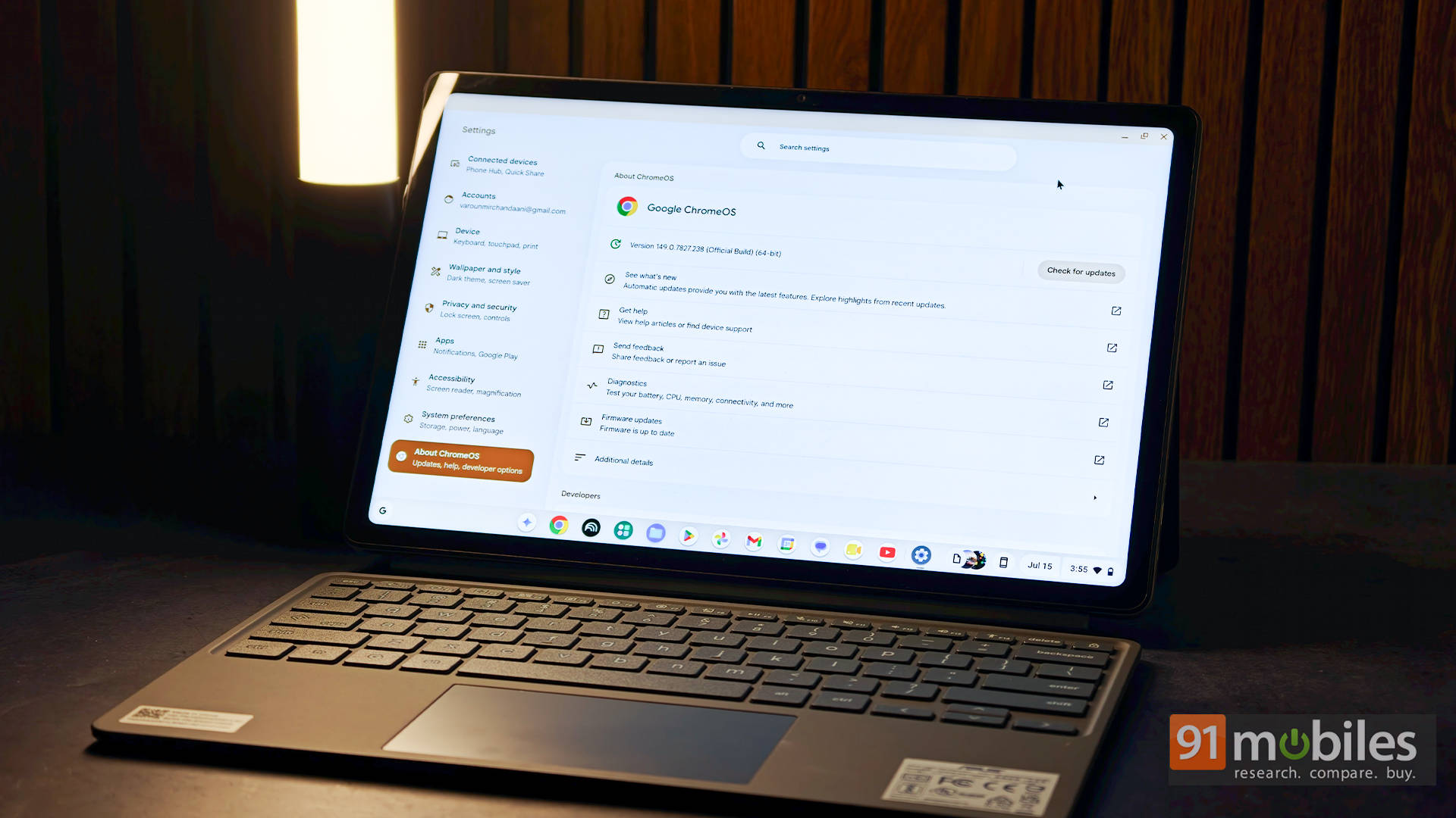 Software - ASUS Chromebook CM32 Detachable (CM3206) Review