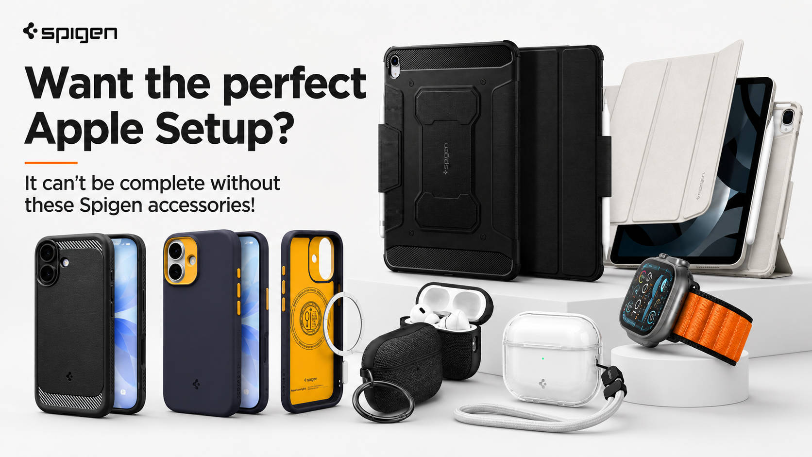 Building the Perfect Apple Setup? Start With These Spigen Accessories