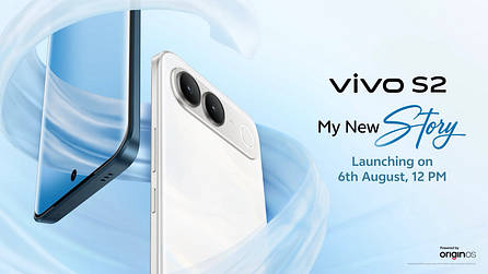 Vivo S2 India launch confirmed for August 6th; company reveals design ahead of debut