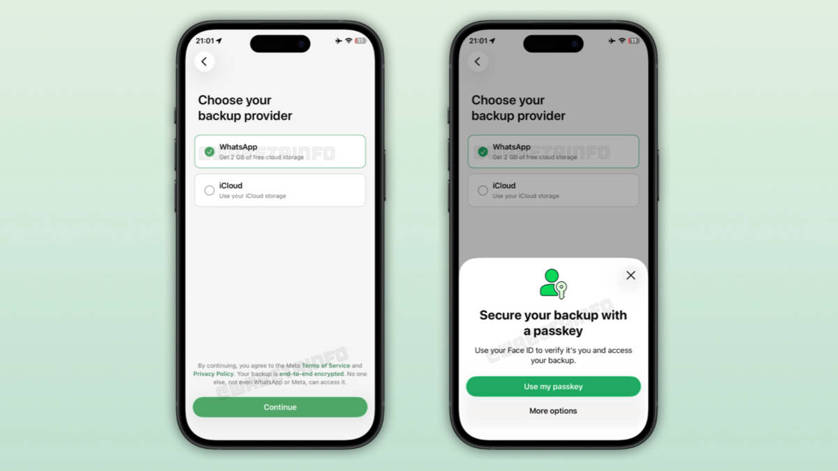 WhatsApp may soon let iPhone users back up chats without iCloud