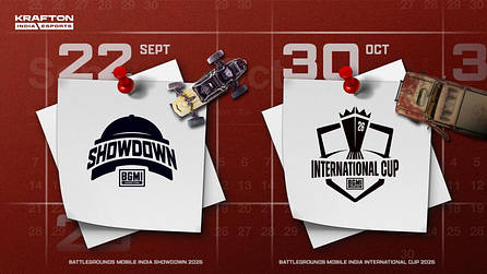 KRAFTON India announces BGMI International Cup and BGMI Showdown for H2 2026, with Rs 2 Crore prize pool