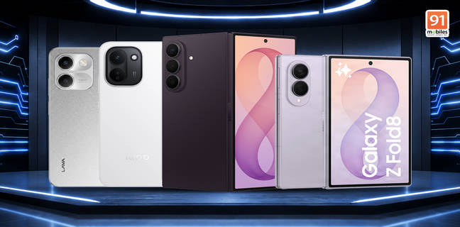 Phones launched this week in India: Samsung Galaxy Z Fold8, Fold8 Ultra, iQOO Z11 Lite, and more