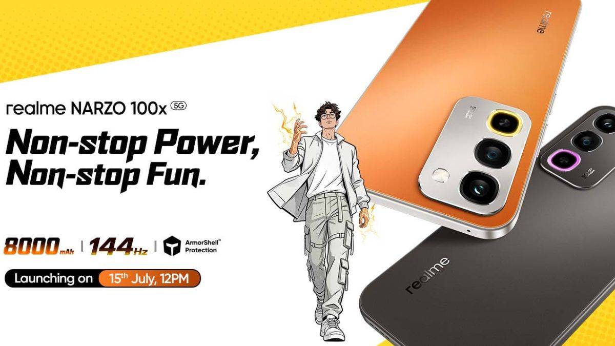 Realme Narzo 100x 5G India launch officially teased: here's what to expect