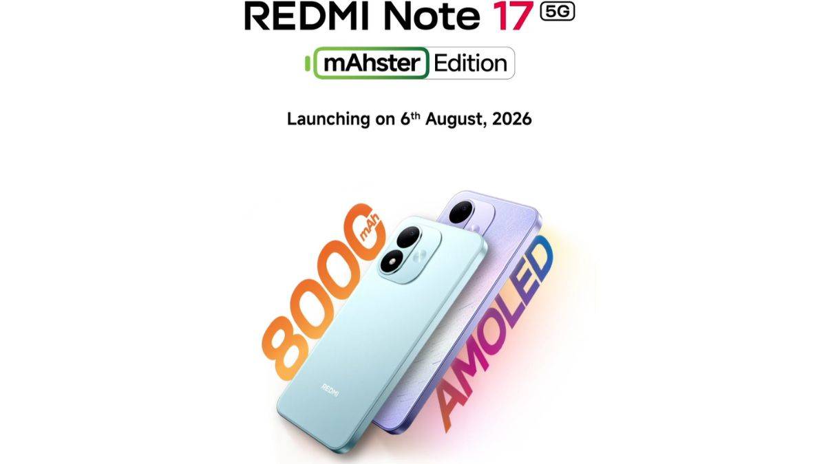 Redmi Note 17 set to launch in India on August 6th; 8,000mAh battery confirmed
