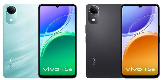 Vivo T5e 4G tipped to launch in India with Unisoc T7225, 5,500mAh battery, and notch display