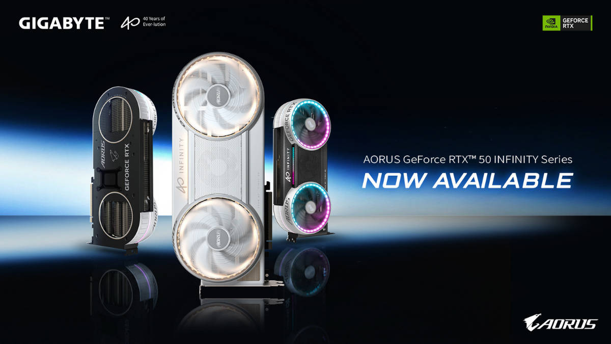 GIGABYTE launches AORUS RTX 50 INFINITY GPUs in India, RTX 5090 priced at Rs 6.89 lakh