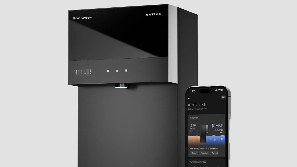 Urban Company's Native launches two new water purifiers in India with zero maintenance for three years