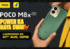 POCO M8x confirmed to come with 7,900mAh battery, 4 years of Android updates ahead of India launch