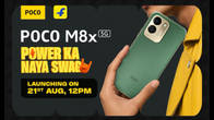 POCO M8x confirmed to come with 7,900mAh battery, 4 years of Android updates ahead of India launch Related Article