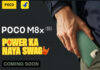 POCO M8x India launch teased on Flipkart, price and specifications tipped