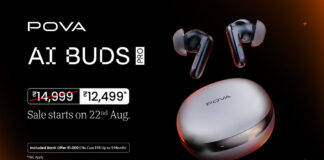 POVA AI Buds Pro launched in India with 48dB ANC, AI recording and real-time translation