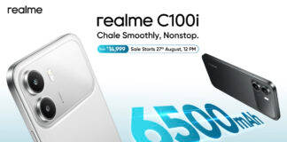 Realme C100i 4G launched in India with 6,500mAh battery, 120Hz display under Rs 15,000