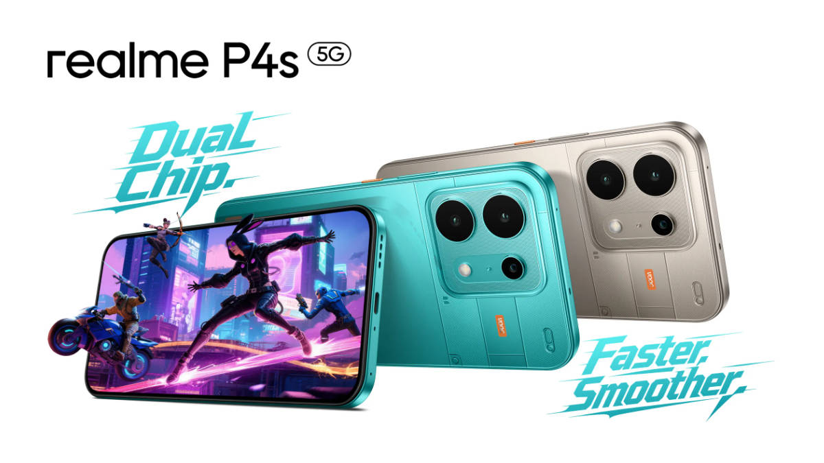 Realme P4s launched in India with Dimensity 7400 Ultimate and HyperVision+ AI gaming chip