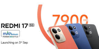Redmi 17 5G to launch in India on September 3rd with 7,900mAh battery