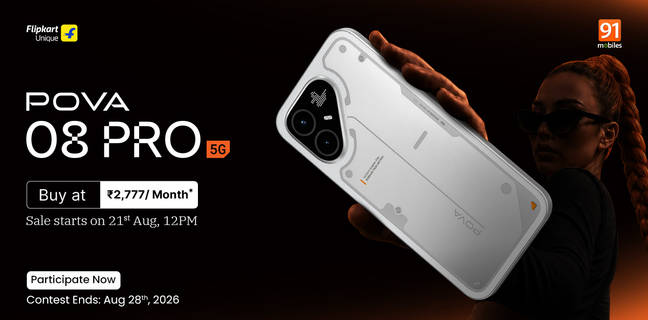 POVA 8 Pro Contest: The Phone That Makes the Room Notice