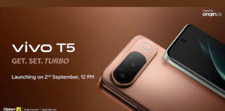 Vivo T5 launching in India on September 2nd with 7,050mAh battery, Dimensity 7500 Turbo chipset