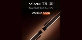 Vivo T5 launching in India tomorrow: design, specifications, and expected pricing