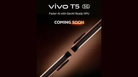 Vivo T5 5G launching soon in India; price range and Flipkart availability confirmed