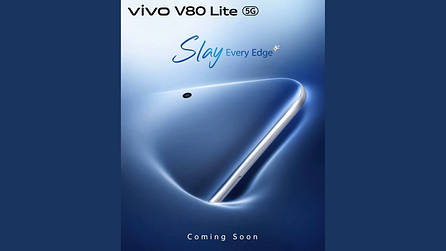 Vivo V80 Lite teasers start appearing, launch could be close