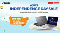 ASUS Independence Day Sale 2026: up to 53% off on ROG, TUF, Vivobook, and Zenbook laptops till August 16 Related Article