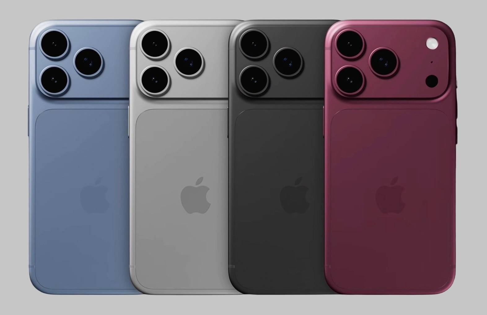 iPhone 18 Pro series colours