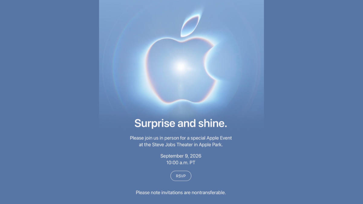 Apple event set for September 9; iPhone 18 Pro and foldable expected
