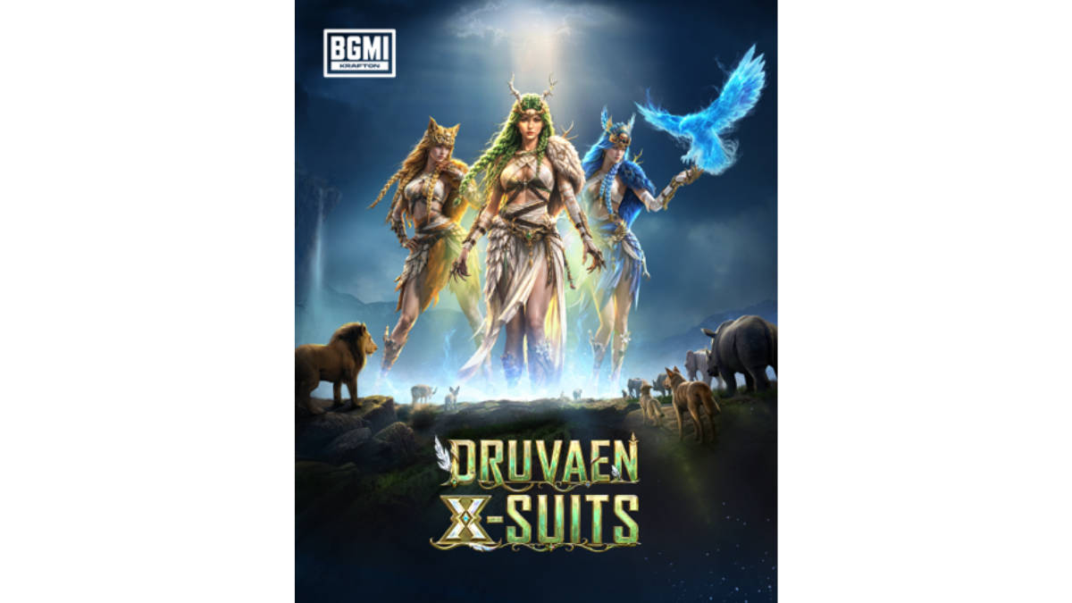 BGMI 4.5 Season launches three Druvaen X-Suits with a first-ever gameplay-based upgrade path, live August 1 to September 30